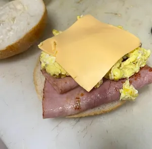 Ham Cold Sandwich Lunch